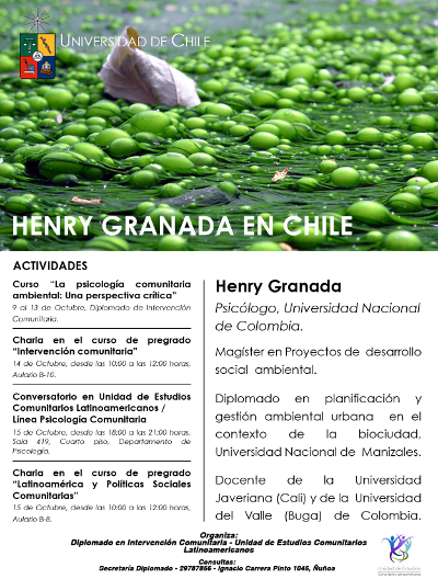Psicólogo colombiano Henry Granada en Facso